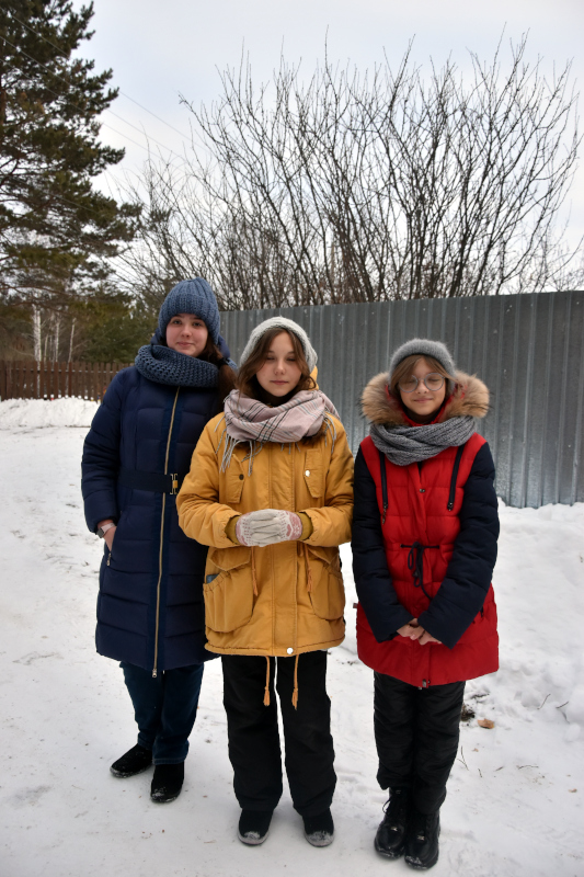 Выезд на природу «Зимняя сказка» для учащихся школы в честь прп. Сергия Радонежского
