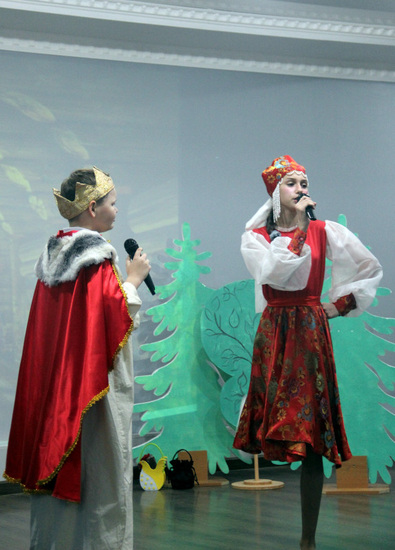 Премьера спектакля «Летучий корабль» в школе в честь прп. Сергия Радонежского