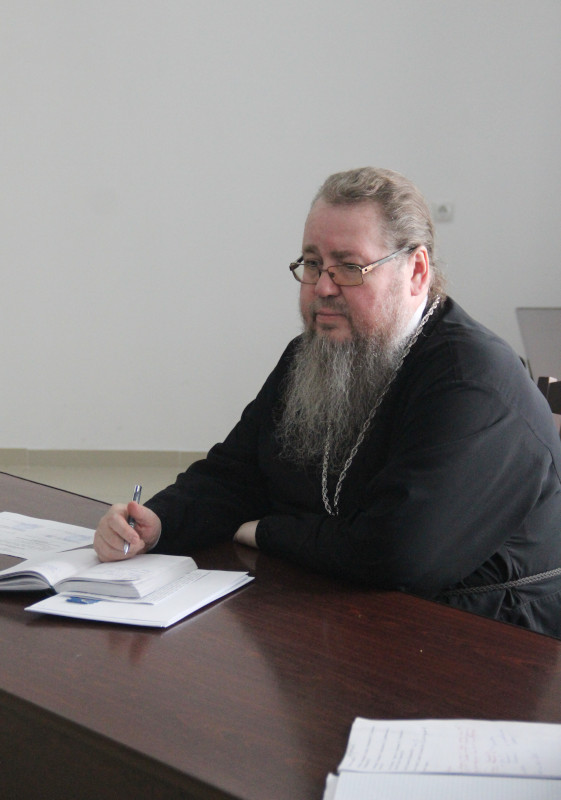 Педагогический совет состоялся в школе в честь прп. Сергия Радонежского