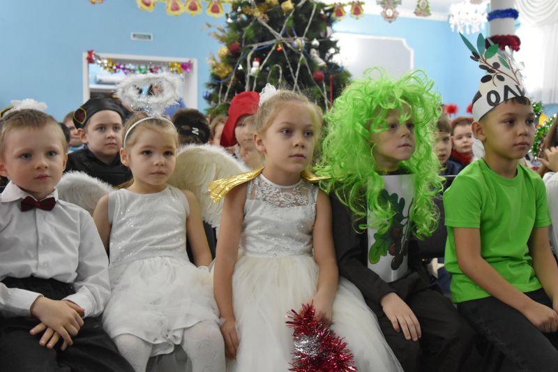 Праздник светлого Рождества Христова в школе в честь прп. Сергия Радонежского